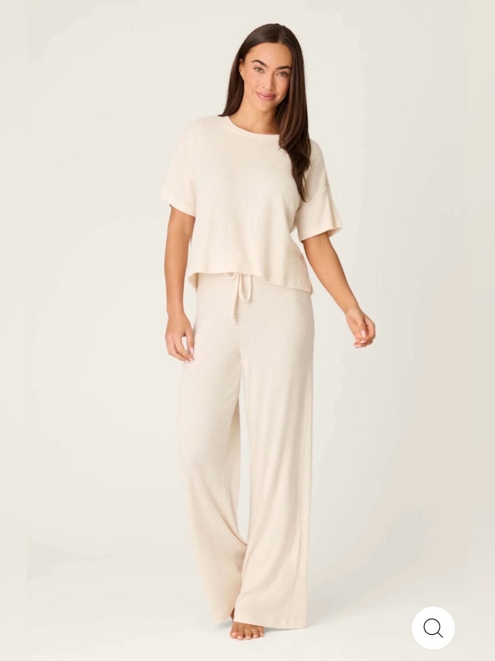 P.J. Salvage Textured Essentials Stone Long Lounge Set